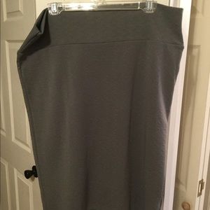 Lularoe 3x solid grey Cassie new without tags